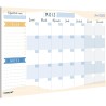 Planning Mensuel A4 - Planner and To Do List Bloc Note - Agenda Hebdomadaire au Design Exclusif