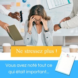 To do list bloc note. Pense bête mémo pour lister les tâches à faire. Bloc-notes format A5. Carnet 50 feuilles détachables avec 