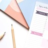 Planificador Mensual, Organizador Mensual A4 - Agenda Mensual Calendario Perpetuo 2023/24/25 - Monthly Planner, Planner Mensual 