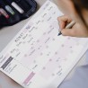 Monatsplaner Block A4 ohne Festes Datum. Terminplaner, Familienplaner mit Monatsziel, To-Do-Liste, Notizen, großem Notizfeld - E
