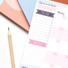 Monthly Planner Pad A4 for Home, Study, Work & Family Plans - Efficient Planner: Organize Your Schedule, Set Goals and Boost Pro