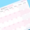 Monthly Planner Pad A4 for Home, Study, Work & Family Plans - Efficient Planner: Organize Your Schedule, Set Goals and Boost Pro