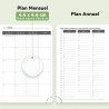 Agenda de Poche 2026 Semainier, format A6 18 x 9,8 cm, Petit Planner à livres sur 12 mois (D'Jan 2026 à Déc 2026-12 Mois), calen