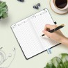 Agenda de Poche 2026 Semainier, format A6 18 x 9,8 cm, Petit Planner à livres sur 12 mois (D'Jan 2026 à Déc 2026-12 Mois), calen