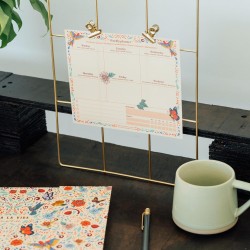 Grupo Erik - Set Bloc Notes Semainier Frida Kahlo | Planner Hebdomadaire, Notes Adhésives| Papeterie de Bureau, Fournitures Scol