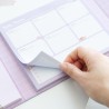 Grupo Erik - Set Bloc Notes Semainier Pusheen | Planner Hebdomadaire, Notes Adhésives| Papeterie de Bureau, Fournitures Scolaire