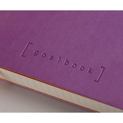 RHODIA 117579C - Carnet Souple Bullet Journal Goalbook Violet - A5 14,8 x 21 cm - Pointillés Dot - 240 pages - Papier Clairefont