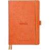 RHODIA 117583C - Carnet Souple Bullet Journal Goalbook Tangerine - A5 14,8 x 21 cm - Pointillés Dot - 240 pages - Papier Clairef