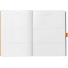 RHODIA 117583C - Carnet Souple Bullet Journal Goalbook Tangerine - A5 14,8 x 21 cm - Pointillés Dot - 240 pages - Papier Clairef