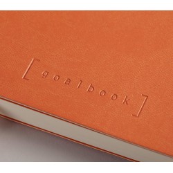 RHODIA 117583C - Carnet Souple Bullet Journal Goalbook Tangerine - A5 14,8 x 21 cm - Pointillés Dot - 240 pages - Papier Clairef