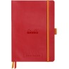 RHODIA 117582C - Carnet Souple Bullet Journal Goalbook Coquelicot - A5 14,8 x 21 cm - Pointillés Dot - 240 pages - Papier Claire