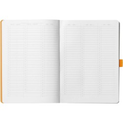 RHODIA 117581C - Carnet Souple Bullet Journal Goalbook Framboise - A5 14,8 x 21 cm - Pointillés Dot - 240 pages - Papier Clairef