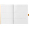 RHODIA 117581C - Carnet Souple Bullet Journal Goalbook Framboise - A5 14,8 x 21 cm - Pointillés Dot - 240 pages - Papier Clairef