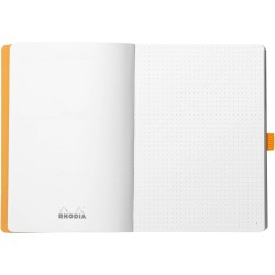 RHODIA 117581C - Carnet Souple Bullet Journal Goalbook Framboise - A5 14,8 x 21 cm - Pointillés Dot - 240 pages - Papier Clairef