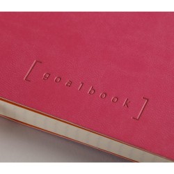 RHODIA 117581C - Carnet Souple Bullet Journal Goalbook Framboise - A5 14,8 x 21 cm - Pointillés Dot - 240 pages - Papier Clairef