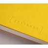 RHODIA 117585C - Carnet Souple Bullet Journal Goalbook Jonquille - A5 14,8 x 21 cm - Pointillés Dot - 240 pages - Papier Clairef