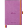 RHODIA 117580C - Carnet Souple Bullet Journal Goalbook Lilas - A5 14,8 x 21 cm - Pointillés Dot - 240 pages - Papier Clairefonta