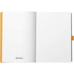 RHODIA 117573C - Carnet Souple Bullet Journal Goalbook Taupe - A5 14,8 x 21 cm - Pointillés Dot - 240 pages - Papier Clairefonta