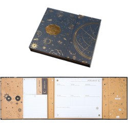 Grupo Erik - Set Bloc Notes Semainier Astral | Planner Hebdomadaire, Notes Adhésives| Papeterie de Bureau, Fournitures Scolaires