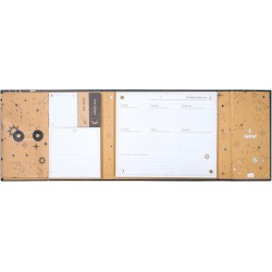 Grupo Erik - Set Bloc Notes Semainier Astral | Planner Hebdomadaire, Notes Adhésives| Papeterie de Bureau, Fournitures Scolaires