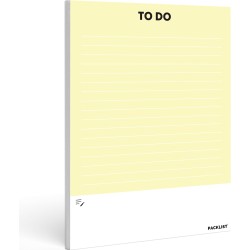 Bloc-notes To Do List, Liste de tâches – Planificateur Quotidien pour Organiser et Prioriser – 52 Feuilles Détachables Format A5