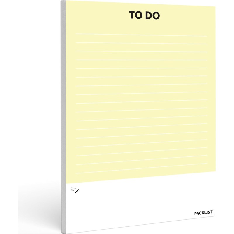 Bloc-notes To Do List, Liste de tâches – Planificateur Quotidien pour Organiser et Prioriser – 52 Feuilles Détachables Format A5