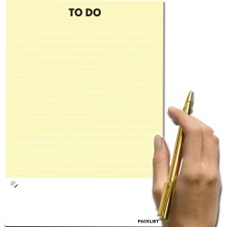 Bloc-notes To Do List, Liste de tâches – Planificateur Quotidien pour Organiser et Prioriser – 52 Feuilles Détachables Format A5