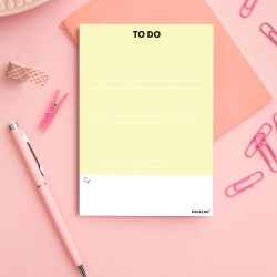 Bloc-notes To Do List, Liste de tâches – Planificateur Quotidien pour Organiser et Prioriser – 52 Feuilles Détachables Format A5