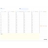 Planification Minimaliste (Semaine DIN A4 ES)