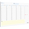 Weekly Planner Pad A4 - Stylish Undated Weekly Organiser, 52 Pages for Home, Study, Work & Family Plans - Minimalistic Timetable
