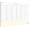 Planning Semaine A4 - Weekly Planner, Agenda To Do List Bloc Note - Agenda Semainier Francais - Planning Hebdomadaire Au Design 