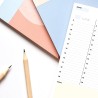 Planning Semaine A4 - Weekly Planner, Agenda To Do List Bloc Note - Agenda Semainier Francais - Planning Hebdomadaire Au Design 