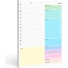 Planificador Diario, Agenda Día por Página - Organizador Día A4, Planificador de Clases Diario - Calendario Perpetuo Vista Diari