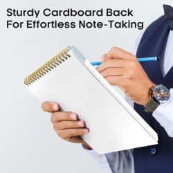 To Do List Pad - To Do List Notebook for Work with 52 Sheets, Undated Daily Planner Perfect for Daily Tasks and Goal Setting, To