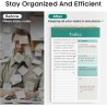 To Do List Pad - To Do List Notebook for Work with 52 Sheets, Undated Daily Planner Perfect for Daily Tasks and Goal Setting, To