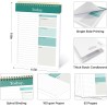 To Do List Pad - To Do List Notebook for Work with 52 Sheets, Undated Daily Planner Perfect for Daily Tasks and Goal Setting, To