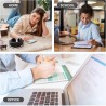 To Do List Pad - To Do List Notebook for Work with 52 Sheets, Undated Daily Planner Perfect for Daily Tasks and Goal Setting, To