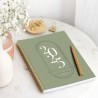 Rileys & Co 2025 Planificateur - Agenda Mensuel et Hebdomadaire, Couverture Flexible, Reliure à Double Spirale, Pages de Notes, 
