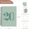 Rileys & Co Planificateur - Agenda Mensuel et Hebdomadaire, Couverture Flexible, Reliure à Double Spirale, Pages de Notes | Cale