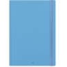Legami - agenda journalier maxi 2026, retro bleu, 13 mois maxi, fermeture avec élastique, janvier 2026 - décembre 2026 et planif