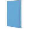 Legami - agenda journalier maxi 2026, retro bleu, 13 mois maxi, fermeture avec élastique, janvier 2026 - décembre 2026 et planif
