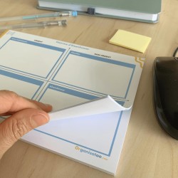 Matrice eisenhower bloc-notes Matrice d'Eisenhower - Carnet de Productivité et organisation. Organisateur de tâches et priorités