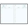 Exacompta - 13412E - Agenda de poche Journal 13 Horaires Ondine - 8,5 x 13 cm - Janvier à décembre 2026 - Coloris aléatoire