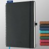 Agenda semainier 2025 2026, format A4 (29 x 21,7 cm), calendrier à livres sur 18 mois (juillet 2025 à décembre 2026), classeur à
