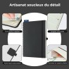 Agenda semainier 2025 2026, format A4 (29 x 21,7 cm), calendrier à livres sur 18 mois (juillet 2025 à décembre 2026), classeur à