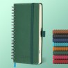 Agenda semainier 2025 2026, format A6 (16,6 x 9,7 cm), calendrier à livres sur 18 mois (juillet 2025 à décembre 2026), classeur 