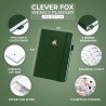 Clever Fox Planificateur 2e édition – Planificateur d'objectifs hebdomadaires et mensuels colorés, organiseur de gestion du temp