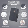 Clever Fox Planificateur 2e édition – Planificateur d'objectifs hebdomadaires et mensuels colorés, organiseur de gestion du temp