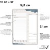 TO DO LIST. Le bloc-notes efficace pour la gestion de vos tâches et accroître la productivité, la gestion du temps et atteindre 