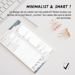 TO DO LIST. Le bloc-notes efficace pour la gestion de vos tâches et accroître la productivité, la gestion du temps et atteindre 